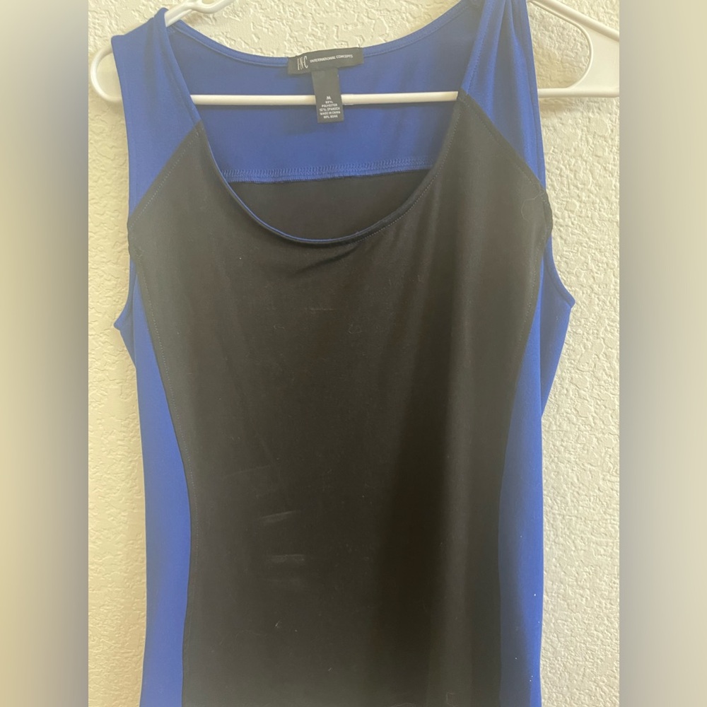 Color block tank